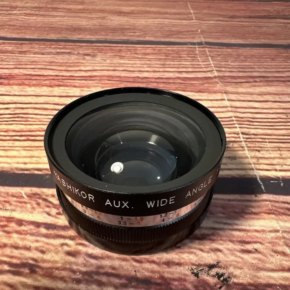 Yashikor Aux Telephoto 1:4 & Aux. Wide Angle 1:4 Lens And Tell-wide Finder Japan
